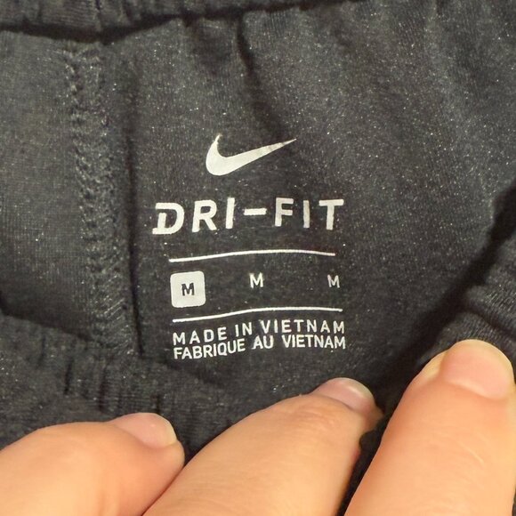 Nike Dri-Fit Women's Medium Fleece Joggers with Back Zipper Pocket - Picture 3 of 4